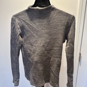 Vince Women's Gray Long Sleeve Top